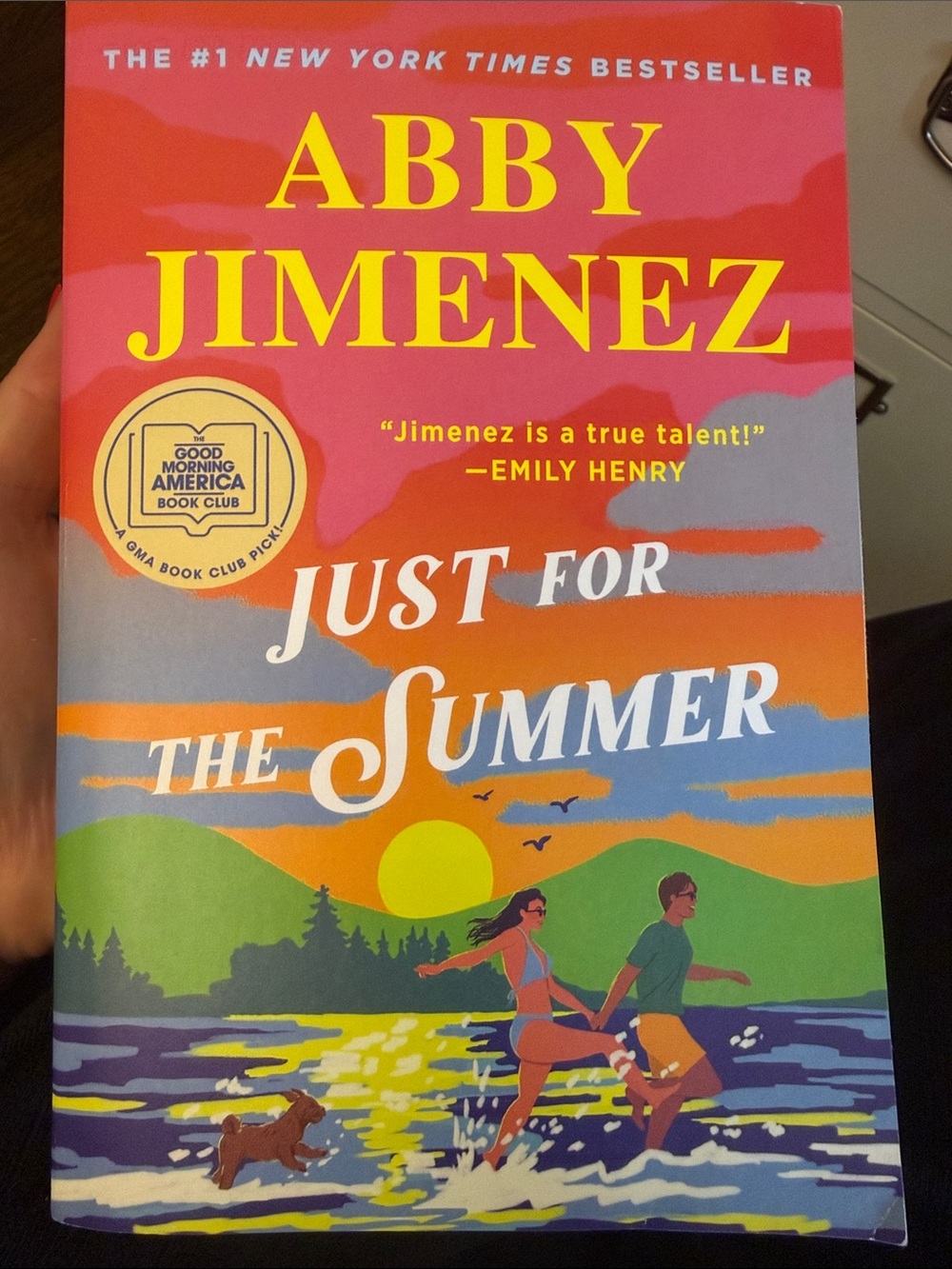 Just for the Summer - Colorful Sunset Cover